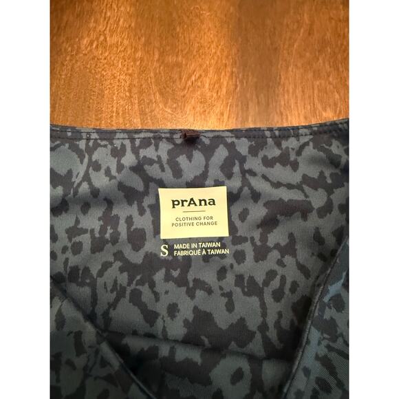 PrAna Women's Emerald Lake Sleeveless Dress Bluefin Wild Size Small Stretch - Picture 4 of 9